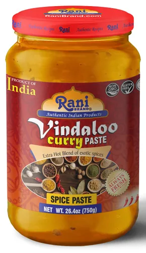 Miniatura 15 de Rani Vindaloo Curry Masala Mezcla de especias indias de 16 onzas (1 libra), tarro de PET de 16.01 oz ~ Todo natural Sin sal Vegano Apto