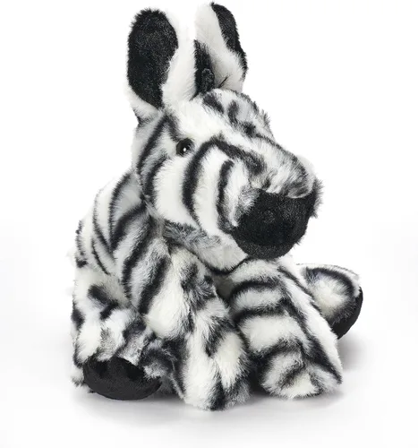 Miniatura 10 de The Petting Zoo Peluche de cebra, regalos para niños, animales salvajes del zoológico Onez, juguete de peluche de cebra de 9 pulgadas