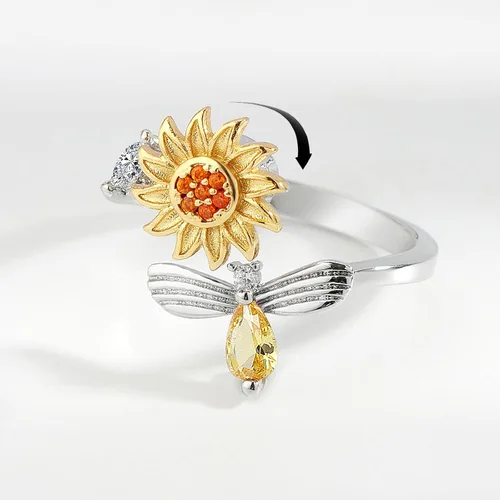 Miniatura 77 de Anillo de plata 925, anillos de plata ajustables para mujer, anillos de pulgar abiertos, anillos de circonio, anillos ajustables, anillos abiertos