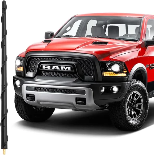 Miniatura 31 de KSaAuto Antena de 3.2 pulgadas compatible con Jeep Cherokee Grand Cherokee Compass Renegade 2011-2025, Chrysler 200, Fiat 500, repuesto de antena