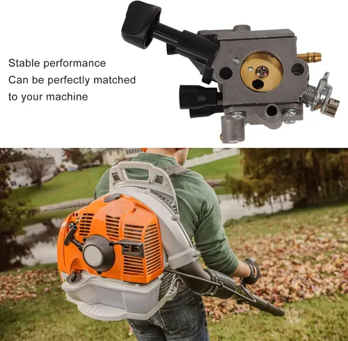 Miniatura 2 de Kit de carburador para Stihl BR350 BR430 BR450 BR450C EF SR430 SR450 4229 129 0901 Soplador de mochila Reemplaza carburador y filtro Kit