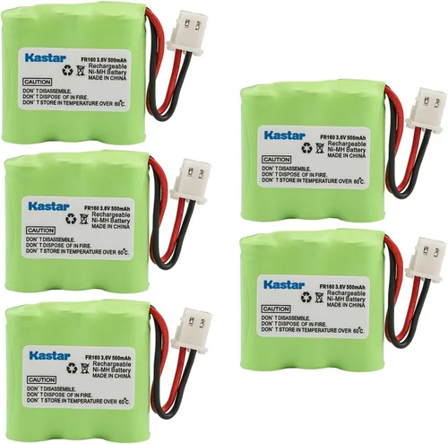Miniatura 4 de Kastar Paquete de 3 baterías Ni-MH 2/3AAA 3.6V 500mAh de repuesto para Eton Microlink FR160, Eton Scorpion, Eton FRX1 FRX1D radio meteorológica