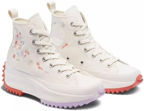 Miniatura 2 de Converse Run Star Hike - Plataforma bordada floral garceta amatista pálida madder brillante