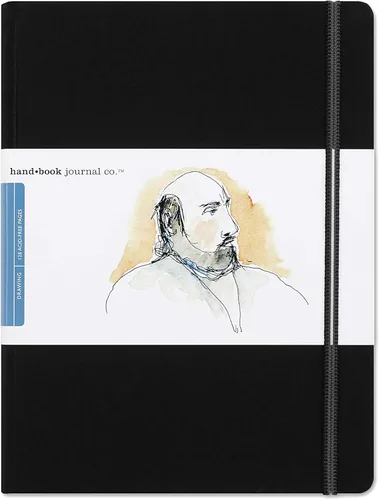 Miniatura 14 de Libro de Dibujo, Diario de Viaje, Gran Retrato 10-1/2 x 8-1/4, Diario de Artista Verde Cadmio