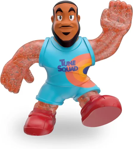 Heroes of Goo JIT Zu – Space Jam: Una nueva era - Figura de acción elástica de 12,7 cm con relleno de Goo – Lebron James