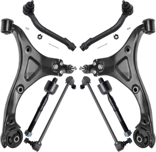 Miniatura 233 de Detroit Axle - Kit de brazos de control de extremo de 8 piezas para Toyota 2001-2003 Highlander 2002-2003 Camry Lexus ES300, 2 conjuntos de brazos