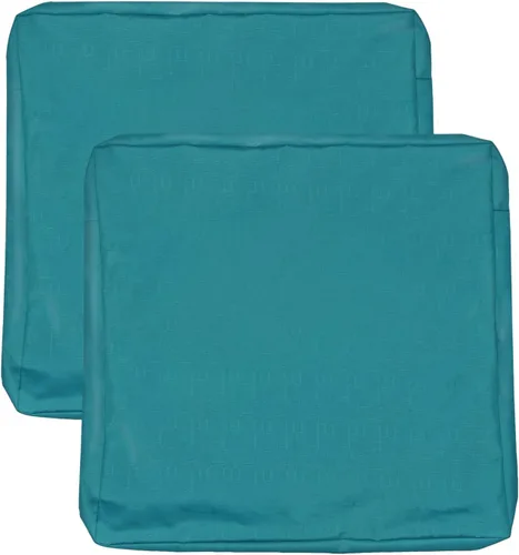 Miniatura 28 de Fundas para cojines de asiento de patio, fundas deslizantes lavables de repuesto, funda impermeable para cojines de silla de muebles al aire libre