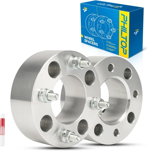 Miniatura 68 de PHILTOP Espaciador de rueda de 4 x 4 de 2 pulgadas, espaciadores de rueda centrados en las lengüetas para Polaris Trail Boss 330 2003-2013, Trail