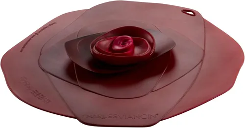 Miniatura 4 de Charles Viancin - Tapa de silicona rosa para almacenamiento de alimentos y cocción - Sello hermético en cualquier superficie lisa de borde