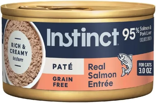 Miniatura 9 de Instinct Original - Receta de pollo real sin granos, comida natural enlatada húmeda para gatos, 5.5 onzas (paquete de 12)