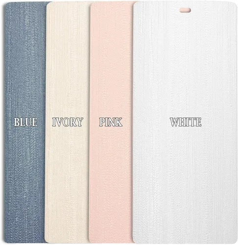 Miniatura 5 de DALIX Arctic Blue - Listones de textura vertical para ventana, 58.5, paquete de 5