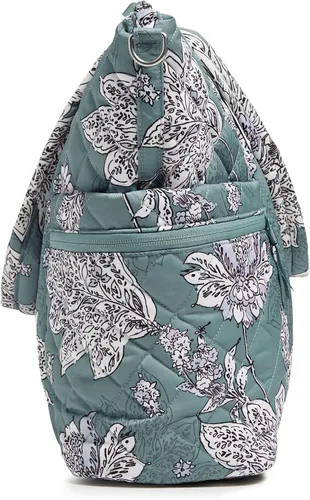 Miniatura 5 de Vera Bradley Bolsa de mano grande de sarga de alto rendimiento