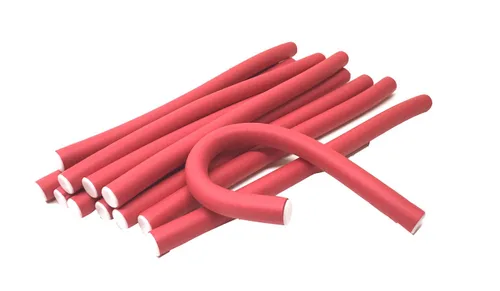 Miniatura 4 de Rodillos rizadores de pelo de 1/2" de diámetro y 9.5" de longitud, paquete de 12