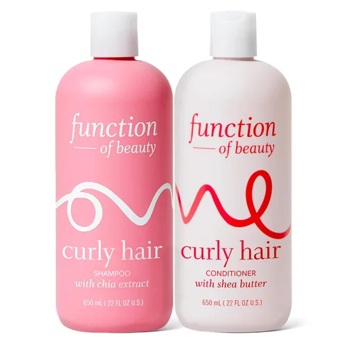 Miniatura 13 de Function of Beauty Set de Champú y Acondicionador para Cabello Ondulado - Dúo de Champú y Acondicionador Sin Sulfatos para Textura Ondulada Natural