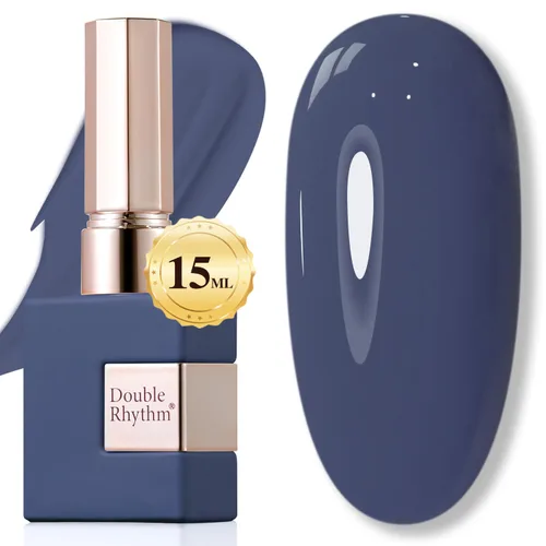 Miniatura 103 de Double Rhythm 15ml de esmalte de uñas en gel, color puro, mismo color, misma botella, esmalte de uñas de remoción para arte de manicura en salón