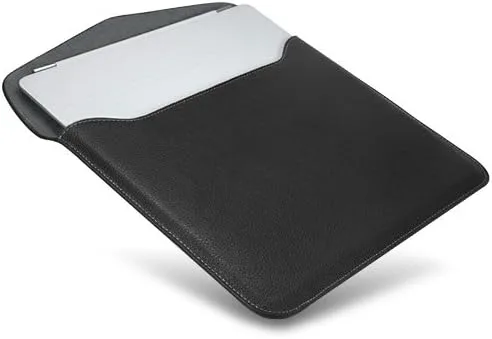 Miniatura 6 de BoxWave Funda compatible con Kindle Fire HDX 8.9 (3ª generación 2013) - Funda de piel ejecutiva, funda de piel delgada con forro suave, color negro