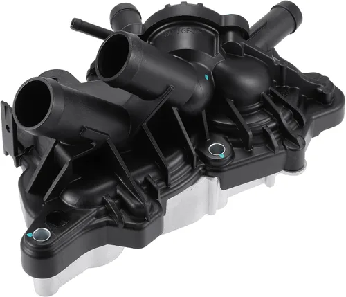 X AUTOHAUX Asamblea 04E121600AL de la bomba de agua de refrigeración del motor de coche para VW GLi GTi GOLF MK7 1.2 1.4TFSI