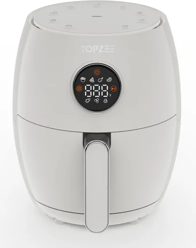 Miniatura 7 de Freidora de aire pequeña de 2.1 cuartos de galón - Mini freidora de aire digital compacta con 7 ajustes preestablecidos, 98% menos de aceite