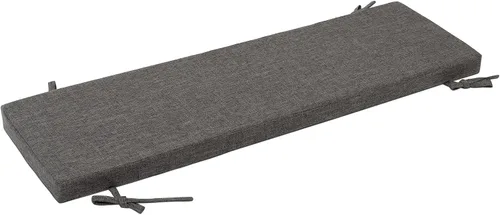 Miniatura 16 de Cojín de banco para interiores y exteriores, cojín de banco personalizado, almohadillas de asiento de banco de espuma gruesa antideslizante