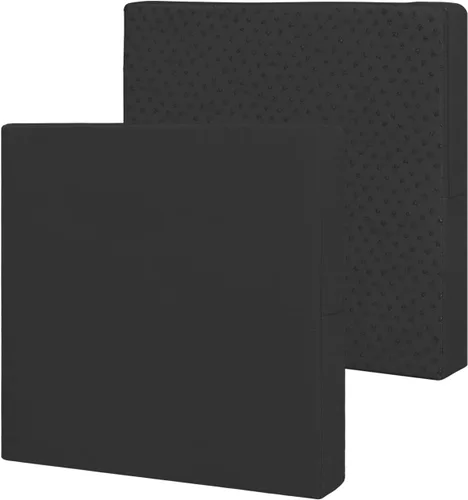Miniatura 14 de Easy-Going - Paquete de 4 fundas de cojín impermeables para patio, de 24x22x4 pulgadas, fundas de repuesto antideslizantes para asientos al aire