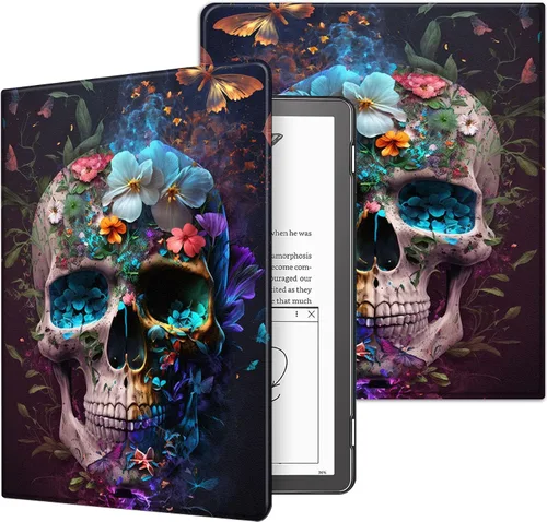 Miniatura 66 de Funda para Kindle básico de 6 pulgadas (11.ª generación), múltiples ángulos, piel sintética, delgada, con función de encendido y apagado automático