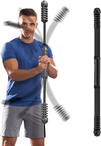 Barra de Fitness OSCILLATING SLIM para Entrenamiento, Barra de Ejercicio Elástica, Palo de Peso de Vibración, Terapia Física Corporal, Entrenamiento