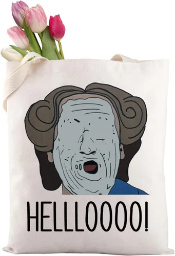 Miniatura 7 de XYANFA Bolsa de maquillaje inspirada en la señora D de los años 90, regalo de película divertida para abuela, bolsa con cremallera para fanáticos
