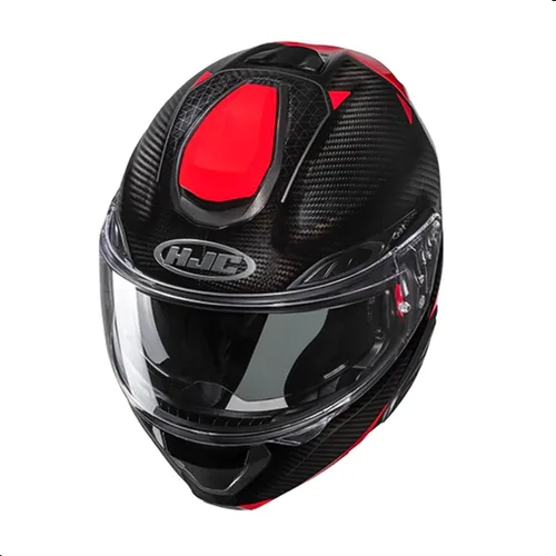 Miniatura 3 de Casco para motocicleta HJC RPHA 91 Carbon Noela con visor HJ-37 Pinlock, aprobado por DOT (MC1, X-Small)