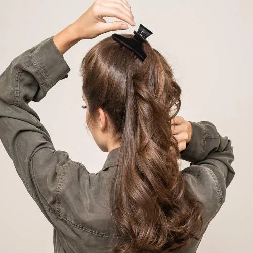 Miniatura 7 de CIEHER - Pinzas para el cabello para mujer, paquete de 24 pinzas para el cabello para peinar, pinzas para el cabello de mariposa, pinzas para Negro