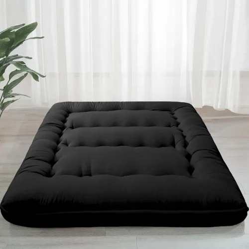 MAXYOYO Colchón de suelo japonés tipo futón de 6" de grosor, colchón plegable de tatami para adultos, cama enrollable para el suelo para habitación