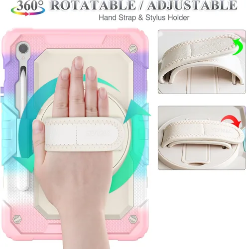 Miniatura 3 de SEYMAC stock Funda para Samsung Galaxy Tab S10 Lite / S10 FE / S9 FE 5G / S9 Funda para Tableta 10.9''/ 11'' Protectora con Protector de Pantalla