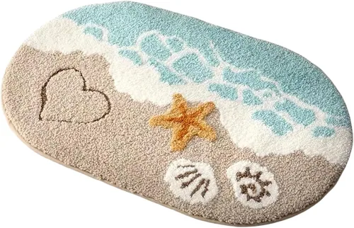 Alfombra sintética suave, súper absorbente, antideslizante, para baño, dormitorio, lavable a máquina, alfombra para decoración del hogar