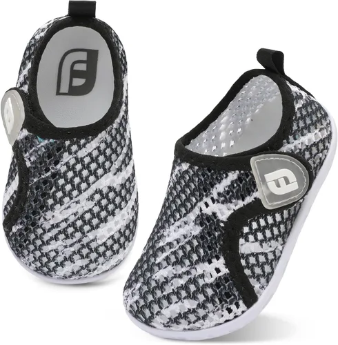 Miniatura 34 de JOINFREE Zapatos de agua para bebés y niños pequeños, sandalias para niños y niñas, zapatillas transpirables para caminar y correr