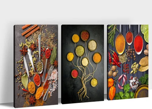 Miniatura 17 de Arte de pared de comedor y cocina, arte moderno para pared, cuadros para cocina y comedor, arte de pared de copas de vino tinto, arte de pared