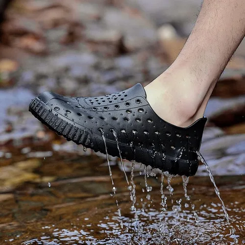 Miniatura 5 de Mens Garden Shoes for Women Breathable Slip-On Gardening Clogs Quick Dry Non-Slip Water Shoe Outdoor Beach Lightweight Sandals