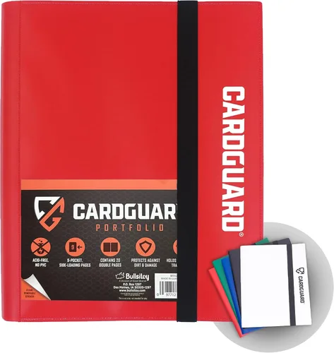 Miniatura 8 de CardGuard Carpeta de tarjetas coleccionables Pro-Folio – Carpeta de 9 bolsillos – Álbum de carga lateral, almacenamiento duradero y sin ácidos