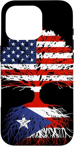 Miniatura 19 de Funda para iPhone 14 Puerto Rico Boricuas Roots Puerto Rico con bandera estadounidense