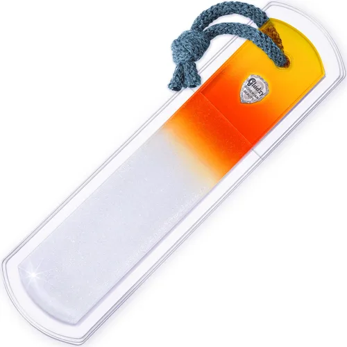 Miniatura 9 de Lima de pie de vidrio checo genuina – Superficie de grano diferente de dos caras, removedor suave de callos, pedicura y spa para piel áspera