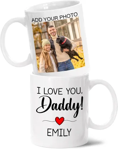 Miniatura 7 de Taza personalizada para abuela, taza con foto personalizada para abuela, regalo de cumpleaños para abuela, taza de café con foto personalizada, taza
