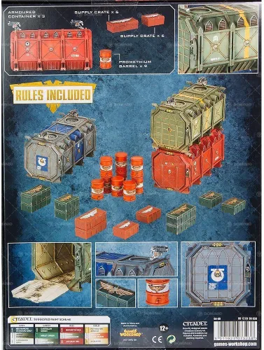 Miniatura 2 de Games Workshop Warhammer 40k Munitorum Contenedores blindados