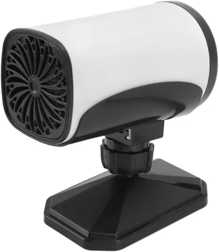 Miniatura 10 de Generic - Calefactor de coche portátil, desempañador y descongelador de parabrisas, 12 V 150 W giratorio 2 modos, calefactor y desempañador de coche