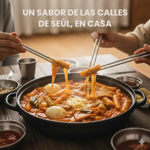 Miniatura 6 de Unha's Asian Snack Box - Pastel de arroz coreano - 1 paquete (3 paquetes individuales) vegano sin OMG sin gluten Tteok Pasta21.16 oz