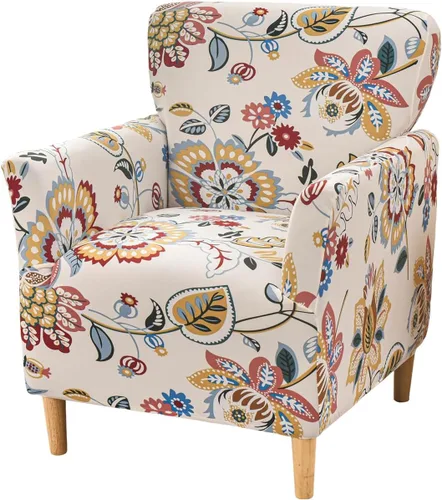 Miniatura 22 de Fundas de jacquard para sillón de banquete, fundas suaves para sillón, fundas elásticas de 1 pieza para sala de estar, funda antideslizante