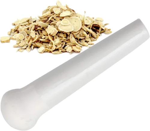 Miniatura 10 de EXCEART Suribachi Suribachi Varilla de molienda de alimentos 2.4 in Cerámica Pounder Porcelana Masher Muddler Food Molienda Stick para medicina