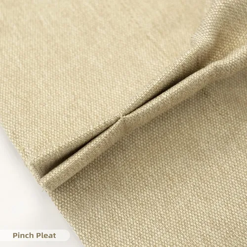 Miniatura 3 de DriftAway Cortinas opacas plisadas para dormitorio, con aislamiento térmico y textura para sala de estar, privacidad con pestaña trasera, juego de 2