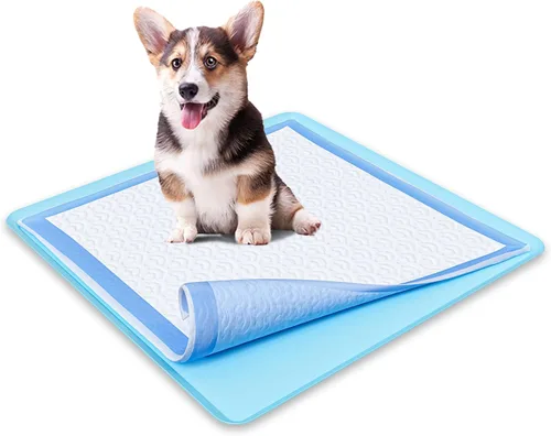 Miniatura 20 de TidyFriend - Bandeja para almohadillas de entrenamiento de 24 x 24 pulgadas, soporte de silicona para almohadillas de entrenamiento para cachorros