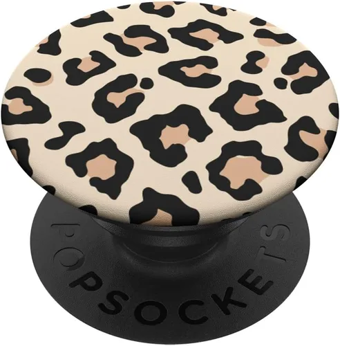Miniatura 7 de PopSockets PopGrip con estampado de leopardo: agarre intercambiable para teléfonos y tabletas PopSockets MagSafe PopGrip para iPhone