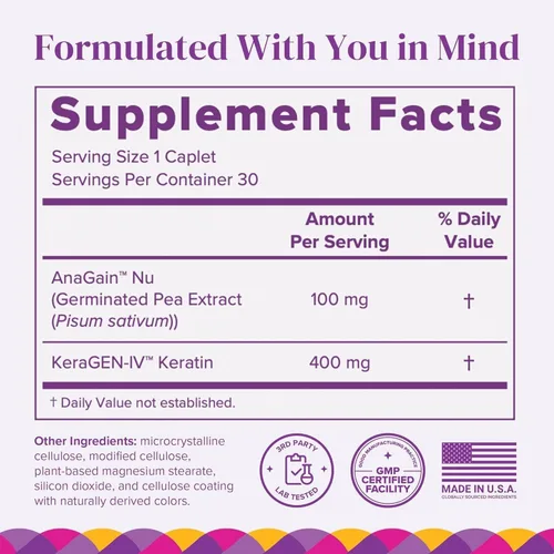 Miniatura 2 de Barimelts Hair Health+ - Ayuda a reducir el adelgazamiento del cabello para usuarios de GLP-1 o pacientes bariátricos - Suplemento