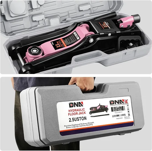 Miniatura 7 de DNA Motoring Gato Hidráulico de Carretilla de Servicio/Piso de Perfil Bajo, Capacidad de 2.5 Toneladas (5500 libras), Rango de Elevación