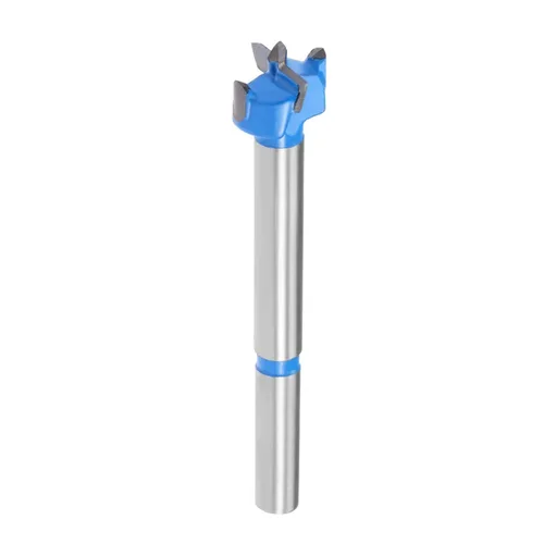 Taladro de posicionamiento de la broca de perforación de 0.591 in Forstner Brocas de carburo de tungsteno Agujero de madera Sierra Bisagra Broca
